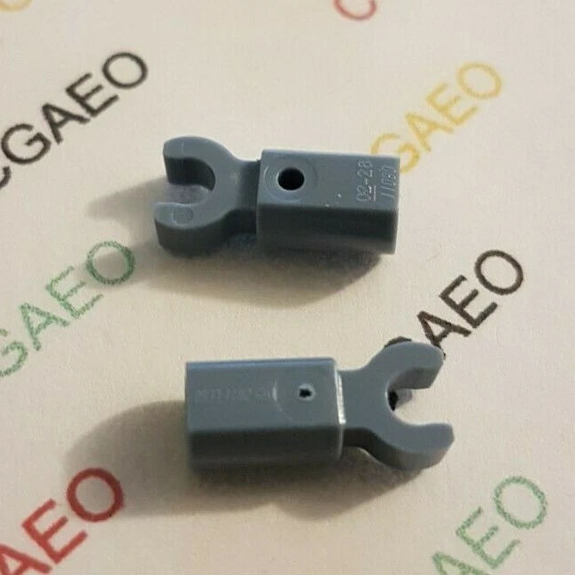 2 x Lego 11090 Bar Holder with Clip SAND BLUE - Photo 1/1