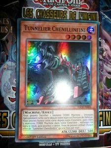 YU-GI-OH! SUPER RARE TUNNELIER CHENILLINFINI INCH-FR006 NEUF EDITION 1 - Picture 1 of 1