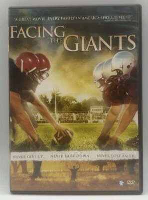Facing the Giants DVD Never Back Down Great Condition Free Shipping 2007 - Image 1 of 3