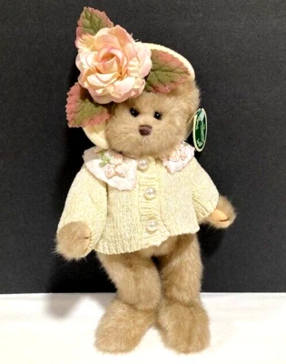 The Bearington Collection Bear Joyce 143128 Plush Stuffed Animal Toy With Tags - Image 1 of 4
