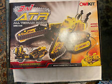 Robot Kit OWI-356 All Terrain 3-in-1 RC ATR  & Instructions NOB