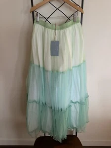 NWT Wildling by Well Dressed Wolf Sea foam 14-16 Maxi Skirt NWT RN 137402 - Picture 1 of 7