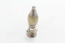 Buddhist Temple Stamp Tibetan Silver Amber Coral Turquoise Stone Wax Inside P 49