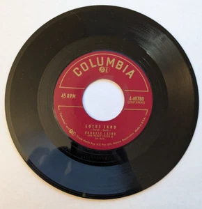 Frankie Laine -Lotus Land / Moonlight Gambler - Vinyl 45 RPM EX - Picture 1 of 2