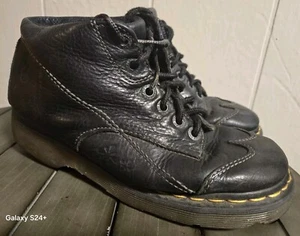 Stivaletti vintage Doc Dr. Martens Daisy 12278 grossi a coda di rondine da donna taglia US 9 OTTIMI! - Foto 1 di 8