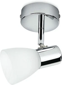 Philips Coir Integrated LED Chrome Swivel Spot Light Fitting (1 x 4.3w, 3000k) - Picture 1 of 1