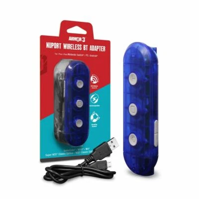 NuPort Wireless BT Adapter for Switch/PC/GC/WII/NES-SNES Classic Controllers - Image 1 of 3
