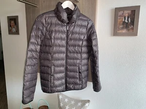comma Steppjacke Übergangsjacke mit Stehkragen braun/beige Gr. 34 NEU - Bild 1 von 13