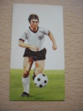Football Card Golden Wonder World cup All Stars Klaus Fischer West Germany 1978
