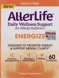 AllerLife Daily wellness support for allergy sufferers Energize 60ct - Picture 1 of 2