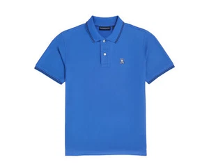 Psycho Bunny Logan Polo Dazzling Blue Men's Shirt B6K136X1PC-DZB - Picture 1 of 1