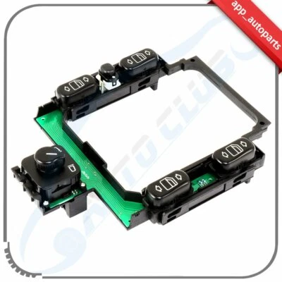 Window Switch Front Left Driver Side fits 1994 1995-1997 Mercedes Benz C280 Foto 1 de 4