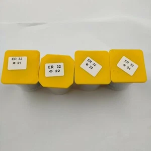 4Pcs ER32 -21 22 23 24 Spring Collet Set For BT40-ER32 CNC Milling Lathe Machine - Picture 1 of 6