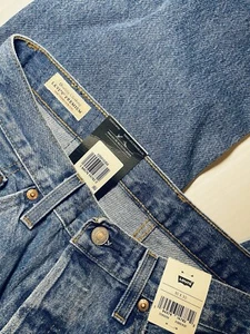 Levi’s Premium 501 Original Button Fly Jeans Herren blau gerades Bein 30/30 neu mit Etikett - Bild 1 von 8