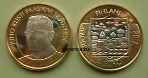 Finlandia 5 euros moneda especial año 2017 serie presidencial Paasikivi moneda de euro moneda - Imagen 1 de 1