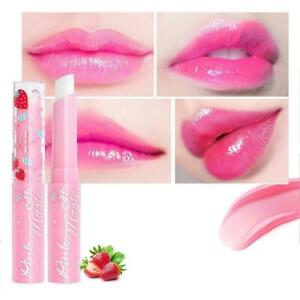 Strawberry Lip Balm Moisture Long Lasting Temperature Care Color BEST T2L0