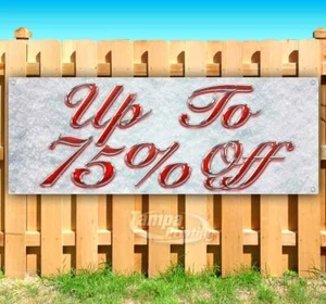UP TO 75% OFF Advertising Vinyl Banner Flag Sign Many Sizes Available CHRISTMAS - Picture 1 of 6