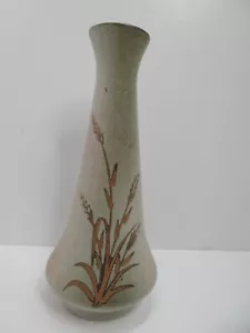 VINTAGE AUSTRALIAN POTTERY ELLIS VASE STUDIO ART WHEAT SERIES 63 - Picture 1 of 3