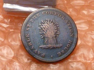 Original 1812 George III Halfpenny Trade Token #2A - Picture 1 of 2