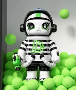 Pop Mart Mega Space Molly Serie 4 Lala Company Durian Man AUTENTICO (SCATOLA APERTA) - Foto 1 di 4