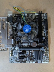 Gigabyte GA-H110M-S2H Mainboard Mainboard mit Lüfter GEBRAUCHT - Bild 1 von 3