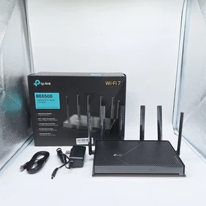 TP-Link Archer BE6500 Dual-Band Wi-Fi 7 Router (Archer BE400) - Picture 1 of 5