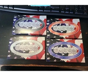 2006 Mint Platinum Gold Denver Phil Edition State Quarter Collection Sets Bu - Picture 1 of 1