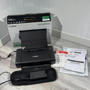 **LEER** Impresora móvil inalámbrica Canon Pixma iP110 compatible con impresión aérea y nube - Imagen 1 de 24