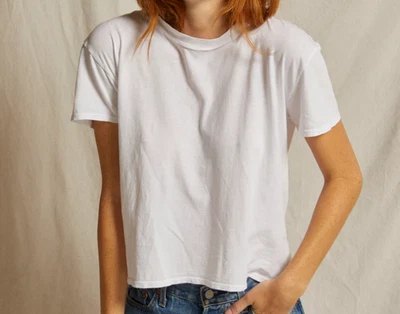 $78 Perfectwhitetee Shirt Small S Short Sleeve 100% Cotton Perfect White Harley - Image 1 of 4