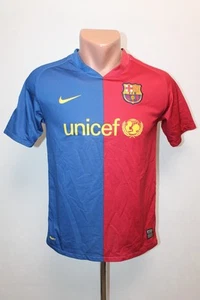 Barcelona Football Shirt Jersey Camiseta Soccer 2008 2009 Home Size L Youth LFP - Picture 1 of 12
