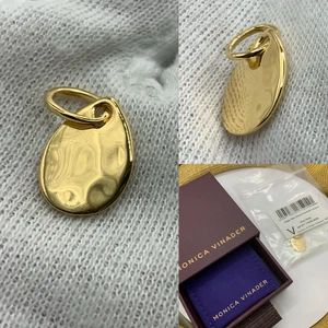 Colgante de pétalos Ziggy Monica vinader oro 18k Vermeil PVP £55 - Imagen 1 de 15