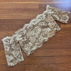 Victoria's Secret Golf Encaje Bolero Cubierta Crop Top Talla PEQUEÑA Etiqueta Rosa - Imagen 1 de 13