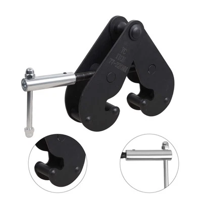RSJ Girder Beam Clamp 1 Ton Beam Clamp Adjustable Lifting Point 1000kgs Capacity