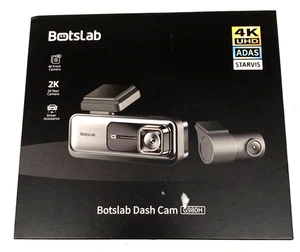 Bots Lab 4K UHD AI Enhanced Camera 360 Dash Cam Model G980H - Black - Picture 1 of 9