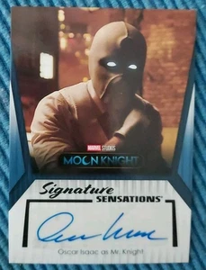 2024 Marvel Studios Series 1 Signature Sensations Oscar Isaac As Mr. Knight Auto - Picture 1 of 2