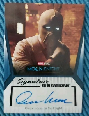 2024 Marvel Studios Series 1 Signature Sensations Oscar Isaac As Mr. Knight Auto - Image 1 of 2