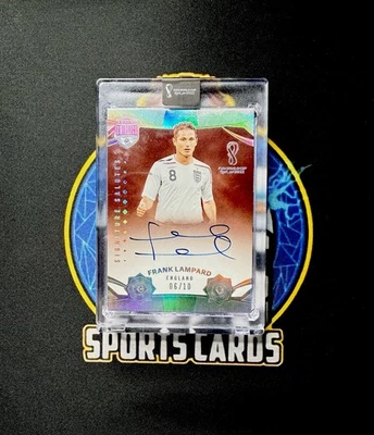 Frank Lampard 2022 Panini Dual Diamond Eminence FIFA Signature Salutes 6/10 - Image 1 of 2