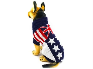 AXEL PETS British Pride Strick Rollkragen Winter Warm Pullover für Hund und Welpe - Bild 1 von 10