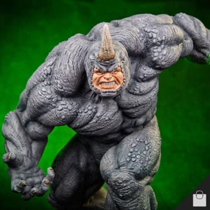 Iron Studios Rhino Statue Figure Marvel Comics Spider-Man Limited Mega Rare 1:10 - Picture 1 of 12