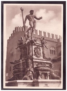 Cartolina Fontana del Nettuno Bologna H395 - Picture 1 of 1