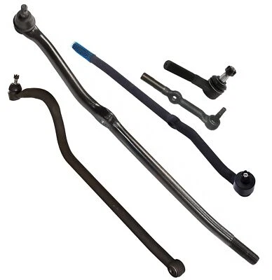 Kit de direção 5 peças para Dodge Ram 1500 2500 Tie Ends Track Bar 94-97 1 ano Wry - Imagem 1 de 3