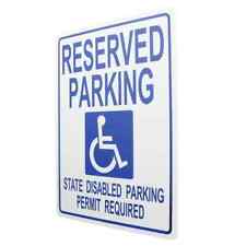 15 in. x 19 in. Plastic Handicapped Parking Tow Away Sign