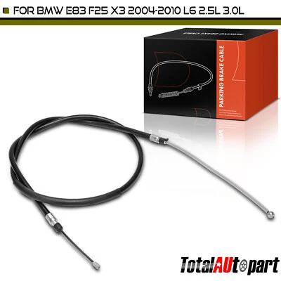 Nuevo cable de freno de estacionamiento para BMW X3 E83 F25 2004-2005 2006-2010 lado del conductor trasero Foto 1 de 4