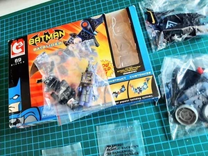 Batglider Batman C3 Construction Minimates Stealth Batman & Catwoman Figure Toys - Picture 1 of 9