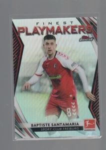 BAPTISTE SANTAMARIA 2020-21 TOPPS FINEST BUNDESLIGA PLAYMAKERS CARD #FP-BS - Picture 1 of 1