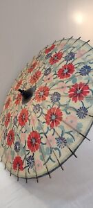 Vintage Paper Sun Umbrella
