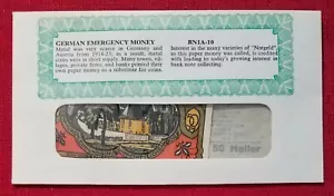 Dinero de emergencia alemán - Notgeld - Imagen 1 de 6