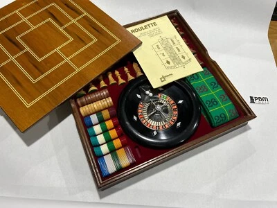 ROULETTE, CHESS BOARD, CHESS SET, CHIPS, FREE CHESS TOURNAMENT REGULATION BOARD - Image 1 of 4