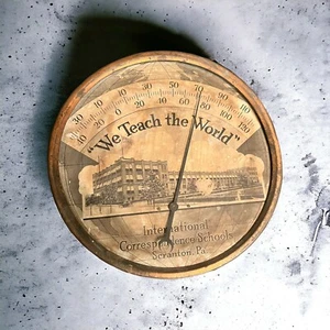 Antique International correspondent school Scranton PA thermometer No Glass ! - Picture 1 of 5