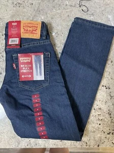 Levi's Boys 511 Flex Stretch Denim Jeans Del Rey Size 8 New with tags - Picture 1 of 5